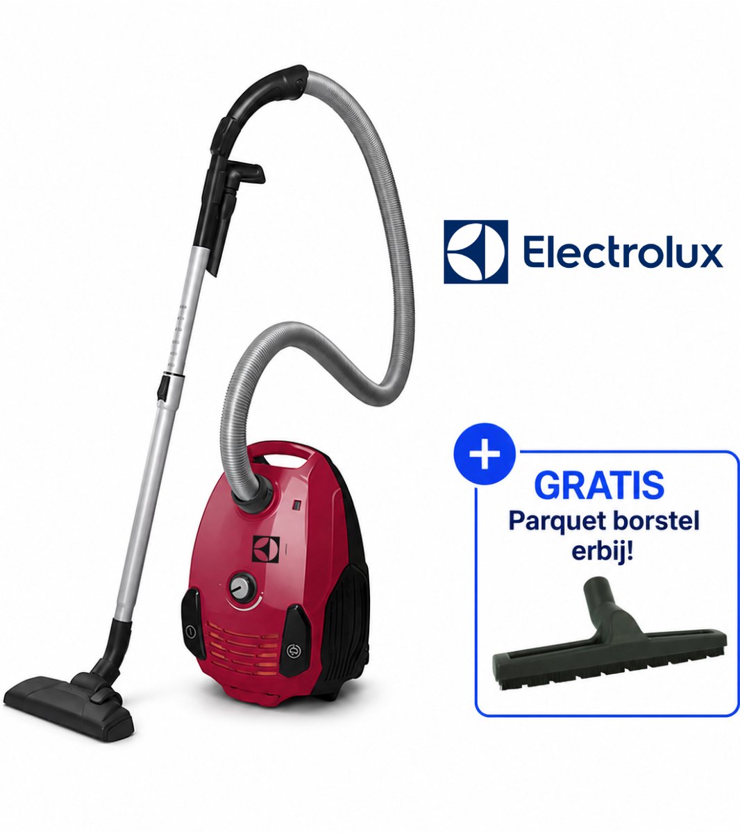 Electrolux EPF61RR krachtige stofzuiger met parket zuigmond