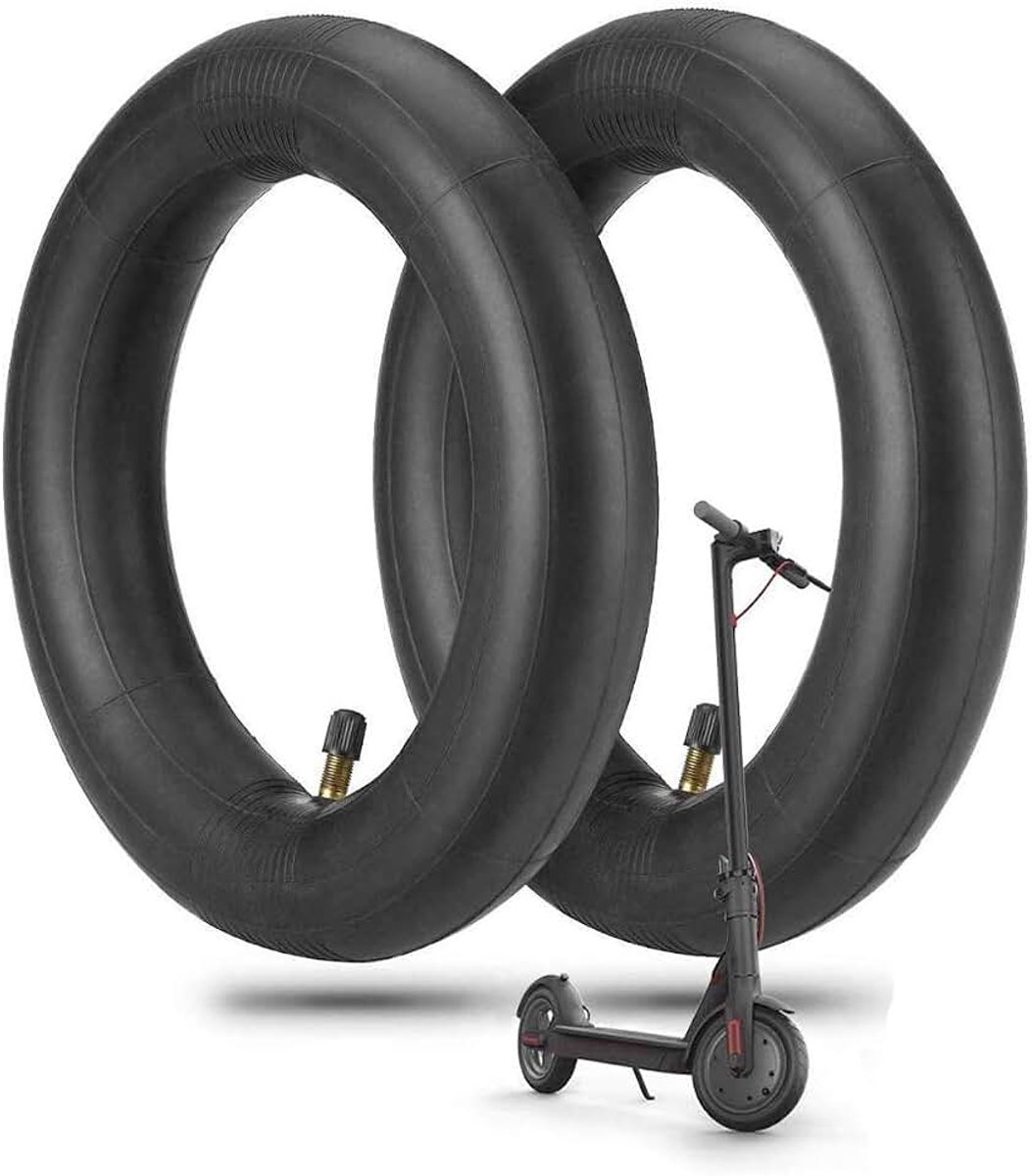 Dubbellaagse binnenslang voor elektrische scooters pneumatische scooters luchtkamers compatibel met XiaoMi M365 2 stuks 2 stuks
