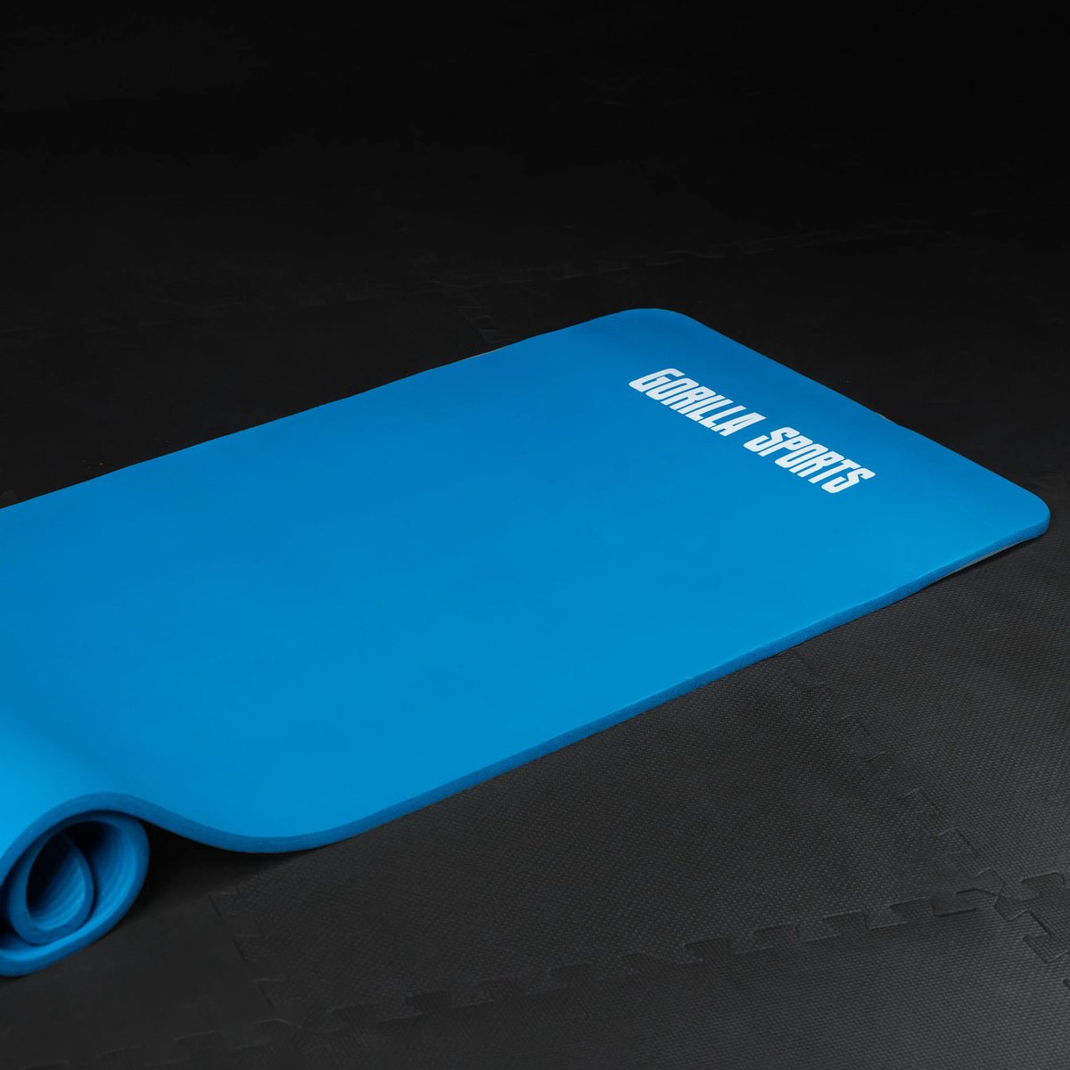 Gorilla Sports Yogamat Deluxe - Fitnessmat - Zwart thumbnail 4