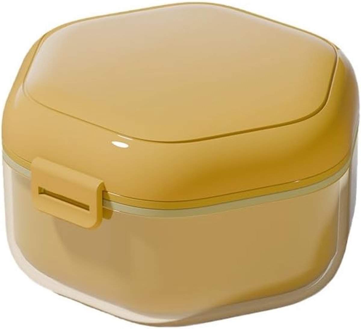 Prothesekoffer Multifunctionele orthodontische tandheelkundige retainerbox met mandblad Draagbare wekprothesebad voor opslag Ortho-retainers, reisretainer prothesekoffer en -beker