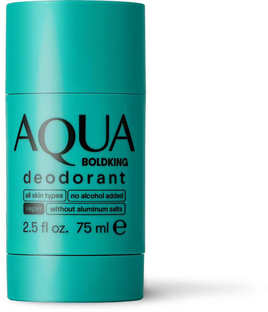 Bol.com Boldking Deodorant Stick Aqua - Deodorant voor Mannen - Zonder Aluminium & Alcohol - 75 ml - 1 stuk aanbieding