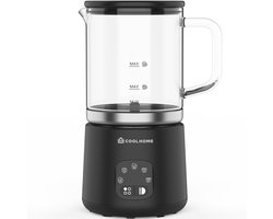 CoolHome MF26 Melkopschuimer - 5 in 1 - Electrisch - Glazen - PFAS- & BPA-vrij - Vaatwasserbestendig