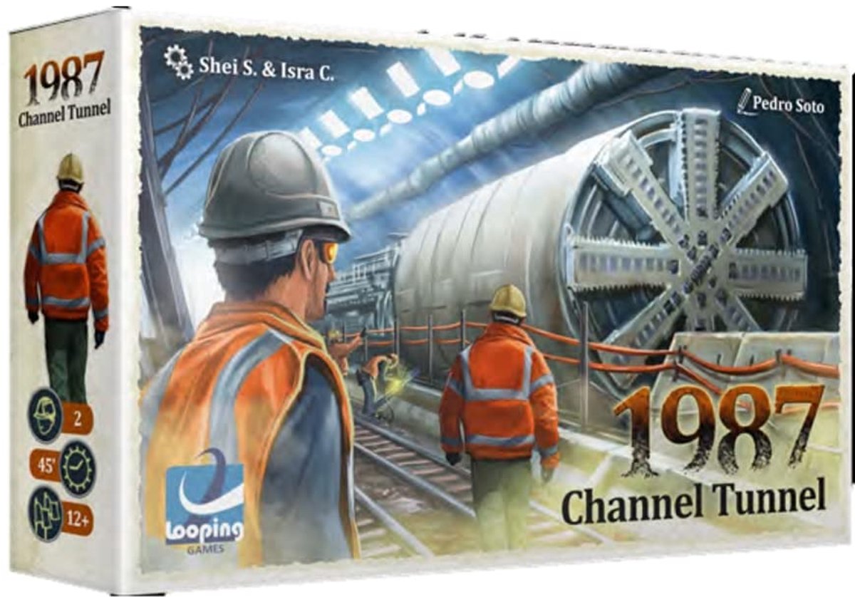 Spellen 1987 Channel Tunnel - Bordspel - Strategisch - Plezier voor het hele gezin - SnelShoppen