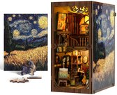 Booknook A world within the frame - 3D Puzzel met Handleiding - DIY - Miniatuur Modelbouw Hout Kinderen en Volwassenen - Houten bouwpakket - Assemblr
