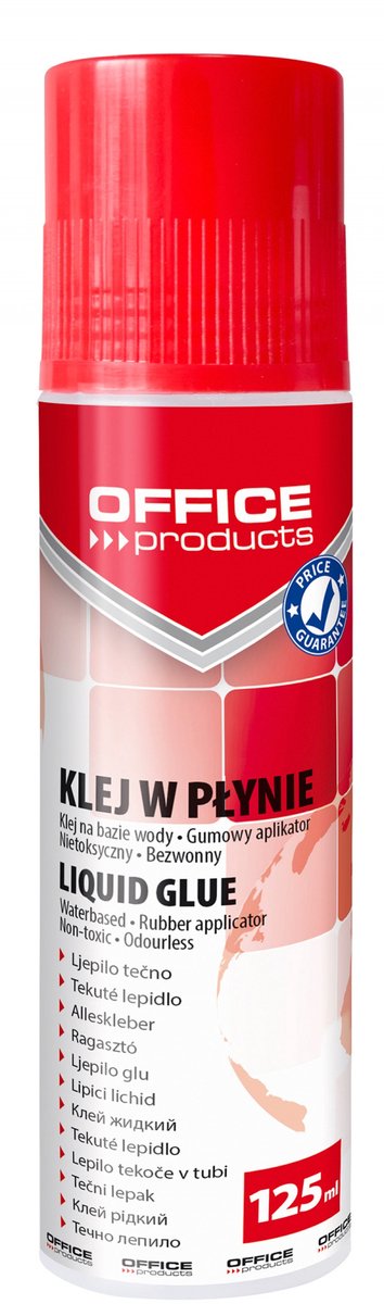 OFFICE products vloeibaar lijm, transparant, 125 ml 12 stuks