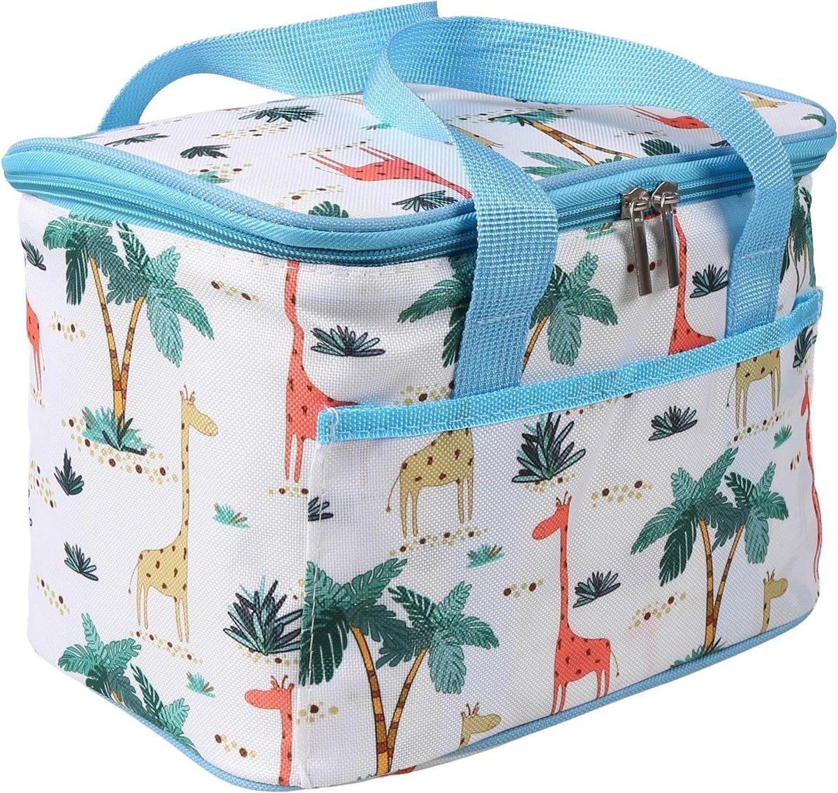 Gele koeltas - Lunchbox geïsoleerd - Picknick en uitstapjes - Dubbele isolatie - 6 liter - Geel