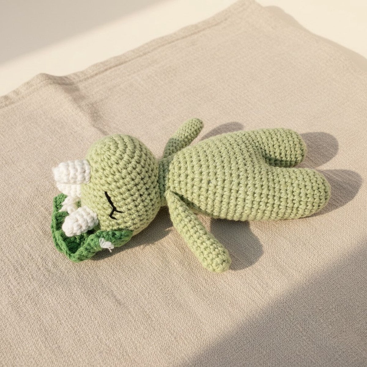 Nuvinokids® Kraamcadeau Jongen Dino - 6-delige Babyset 100% Katoen - Handgemaakt Geboortecadeau - Babyshower - BPA Vrij – foto 2