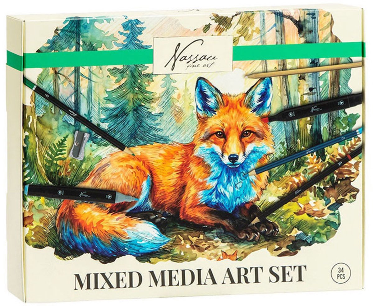 Nassau Mixed Media Set - 34st.