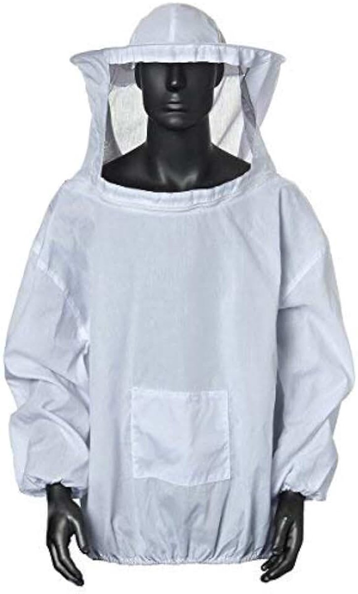 Imkeroverall, professionele bijenbescherming, imkerpak voor professionele bijenbeten preventie, imkerjas met hoed, voor bijenhouders Bee Keepers