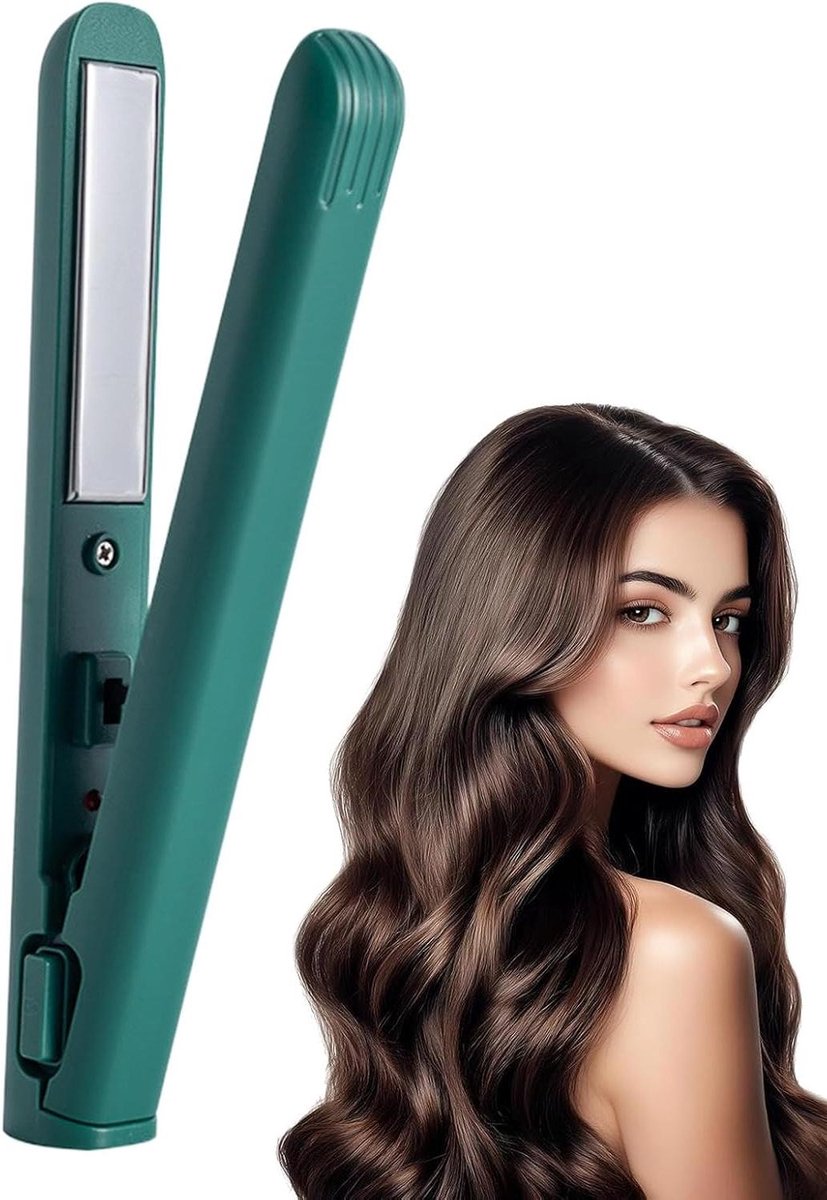 Haar Stijltang - Krultang Styling - Haar Modelleren - Snelle Opwarming - 18 x 5 cm - Wit