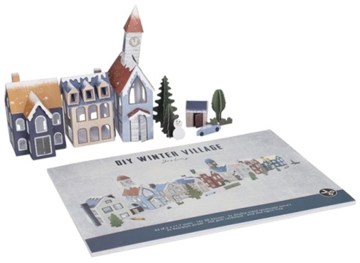 DIY Winter Village