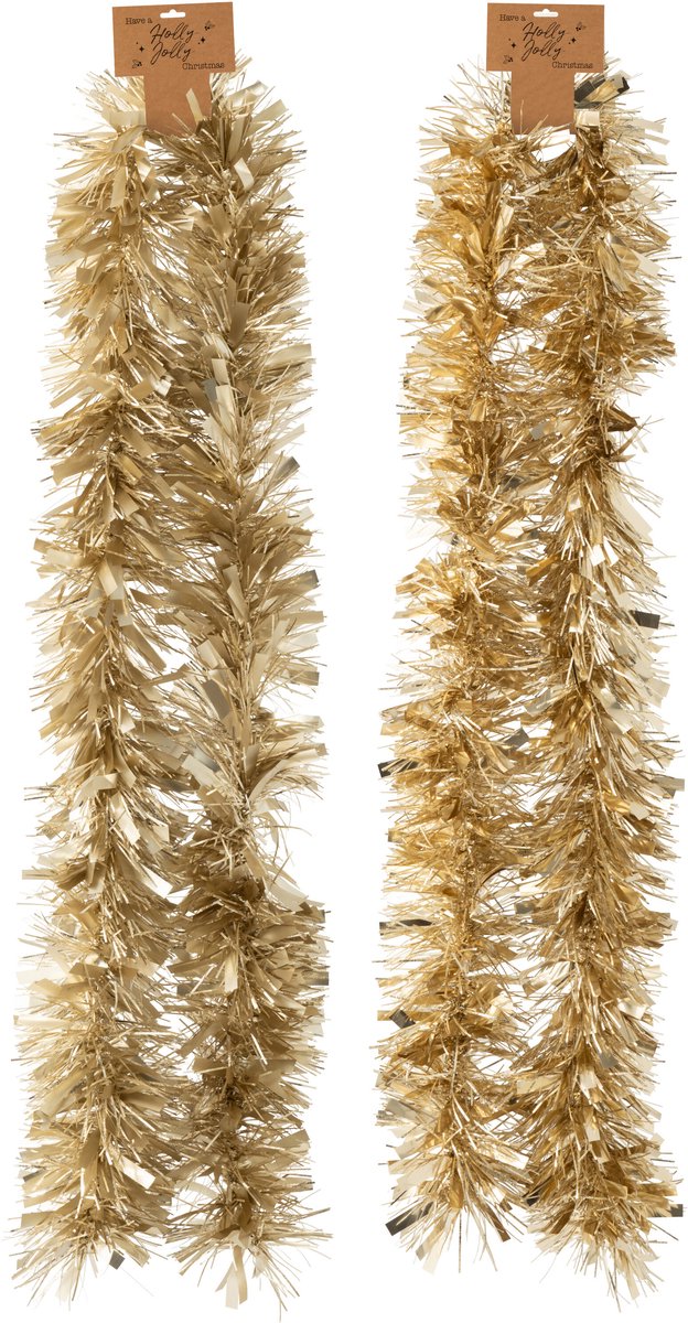 J-Line slinger Pet - kunststof - champagne - 2 stuks