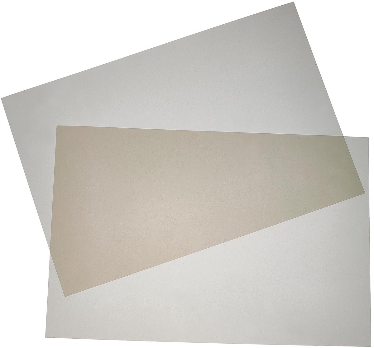 Dailygoods- Polarisatiefolie 20 x 30 cm - 2 Stuks - Lineaire Polarisatiefilter - Transparant - PET Materiaal - Vermindert Schittering