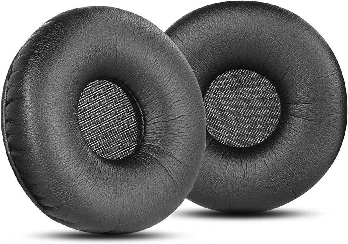 Vervangende Oorkussens voor Draadloze Hoofdtelefoon - Zachte Schuim Covers voor Comfort en Geluidsisolatie (Zwart)