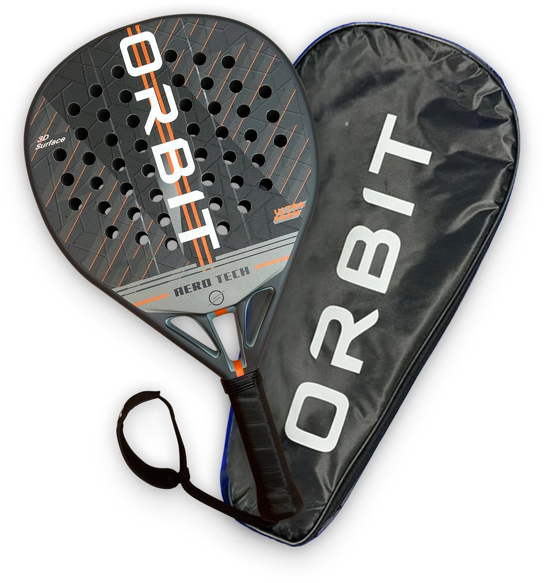 Orbit Drift Padel Racket - inclusief beschermhoes - Padel - Aero Technology