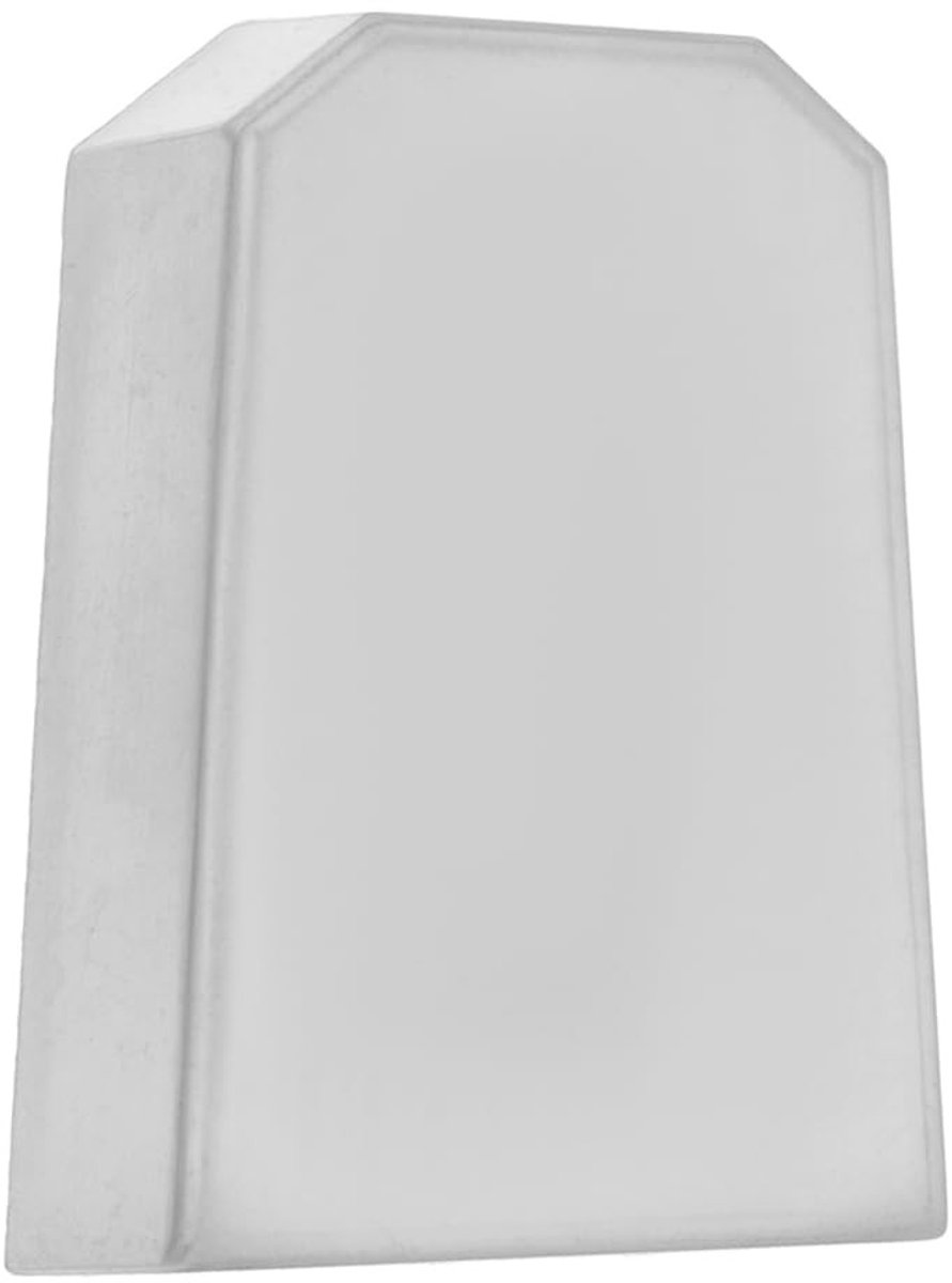 Dailygoods- Autoachteruitkijkspiegelhouder - Montagevoet 28 x 25 x 4 mm - Voor Maat 1 - Robuust Metaal - Compact en Lichtgewicht - Sterke Lijm Bevestiging - Spiegelhouder