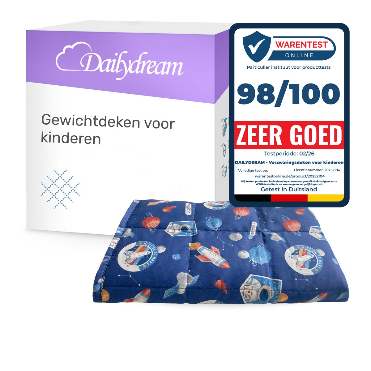 Dailydream | Verzwaringsdeken | weighted blanket - Zwaartedeken- Therapy Blanket
