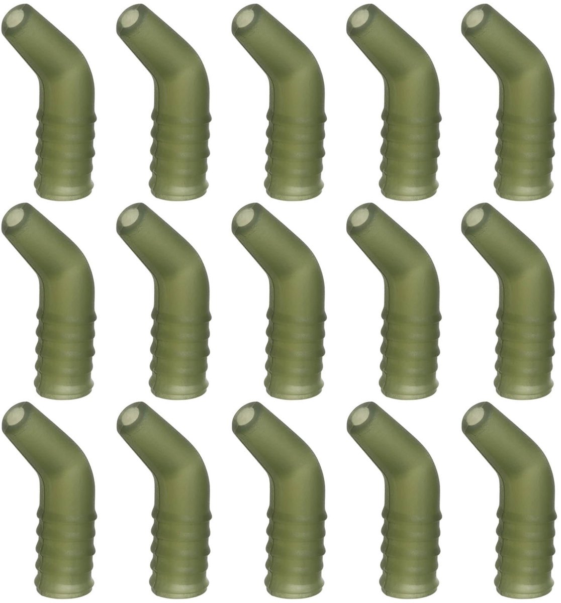 Dailygoods - 30Pcs Karper Visserij Rigs Haak Kickers Rig Aligners voor Terminal Visgerei