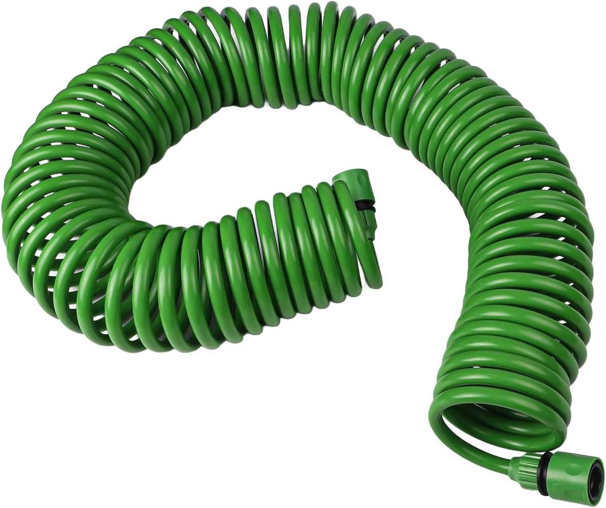 Tuinslang - Water slang - Planten water geven - Zonder oprollen - 20 Meter - Groen
