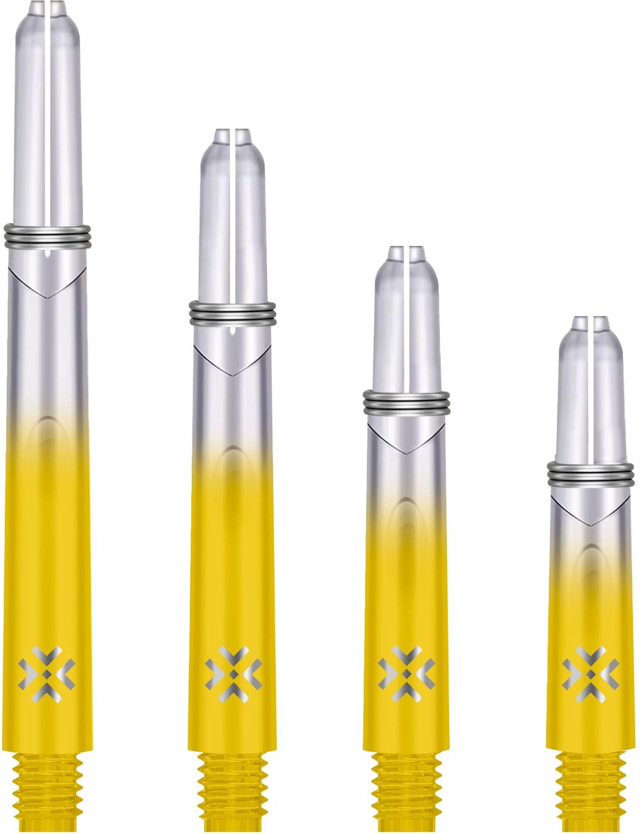 BULLET SHAFTS 28MM YELLOW / TT