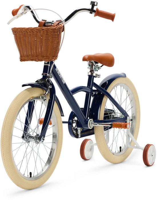 Generation Classic 18 inch Blauw - Kinderfiets met Mandje van Generation — afbeelding 2