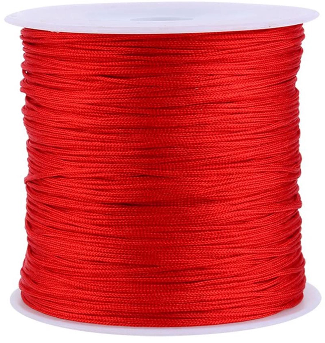 Dailygoods- Macramékoord 100 m x 0,8 mm - Sterk/Duurzaam - Nylon - Sieraden/Projecten - Schimmelbestendig - Flexibele Kabel - Sieraadkoord