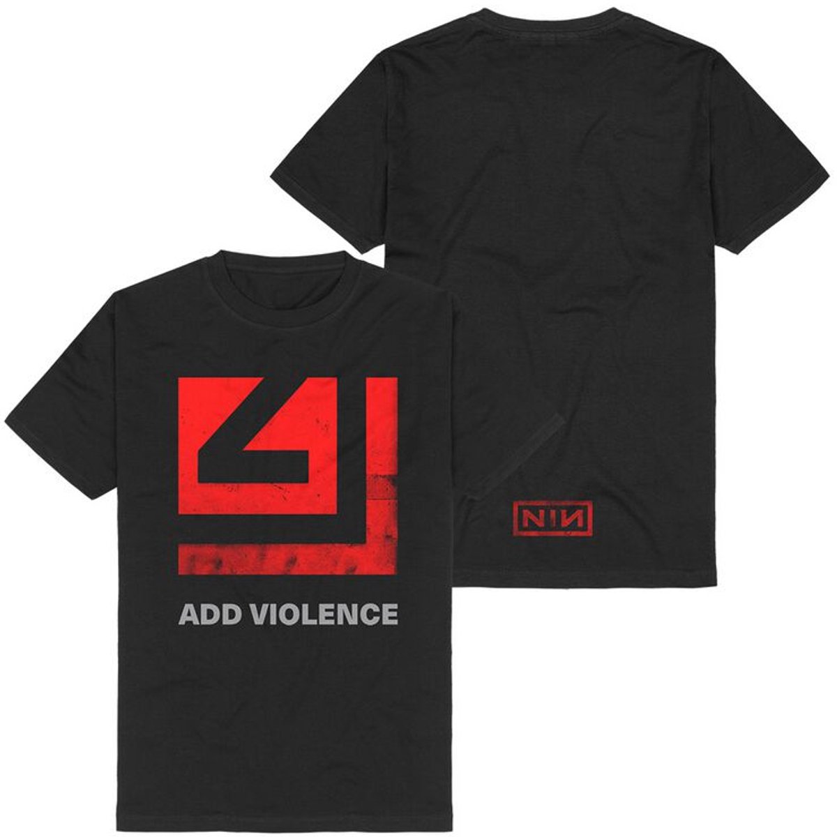 Nine Inch Nails Add violence Heren T-shirt - zwart - 3XL