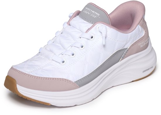 Skechers Femme Slip-ins Contour Foam Cozy Fit 303949L WLV blanc