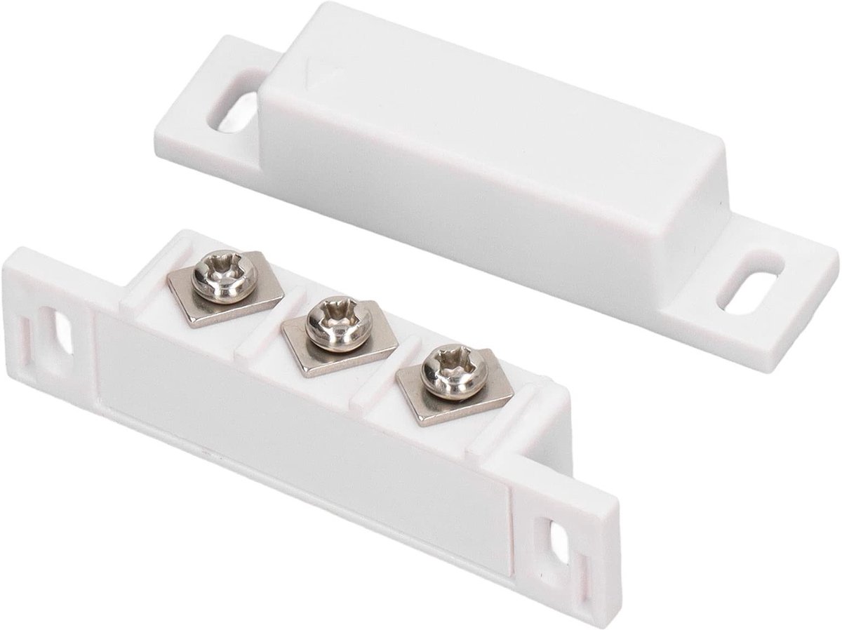 Dailygoods - 2-delige Magnetische Deurschakelaar Set voor Veiligheid