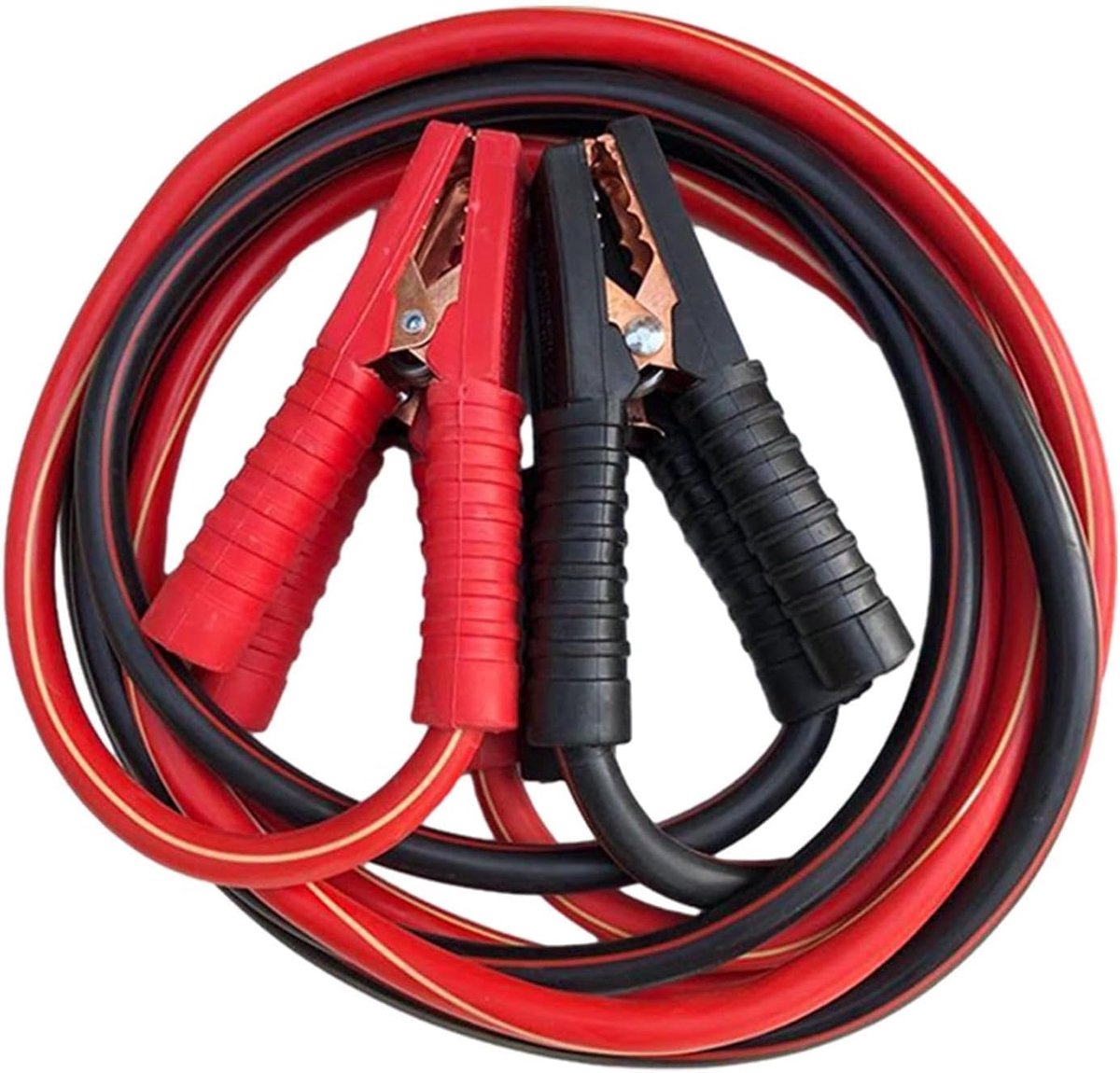 Startkabels - Accukabels - Voertuig Starten - Robuuste Klemmen - 3 Meter - Zwart Rood