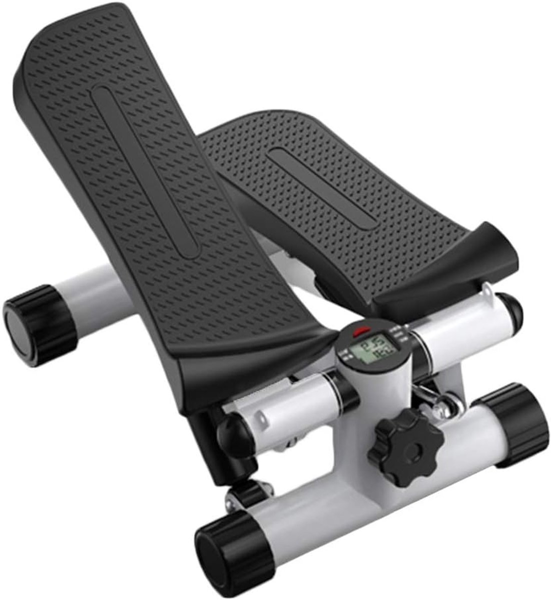 Fitness Stepper - Mini Hometrainer - Thuis Trainen - Hydraulisch Systeem - Compact - Zwart