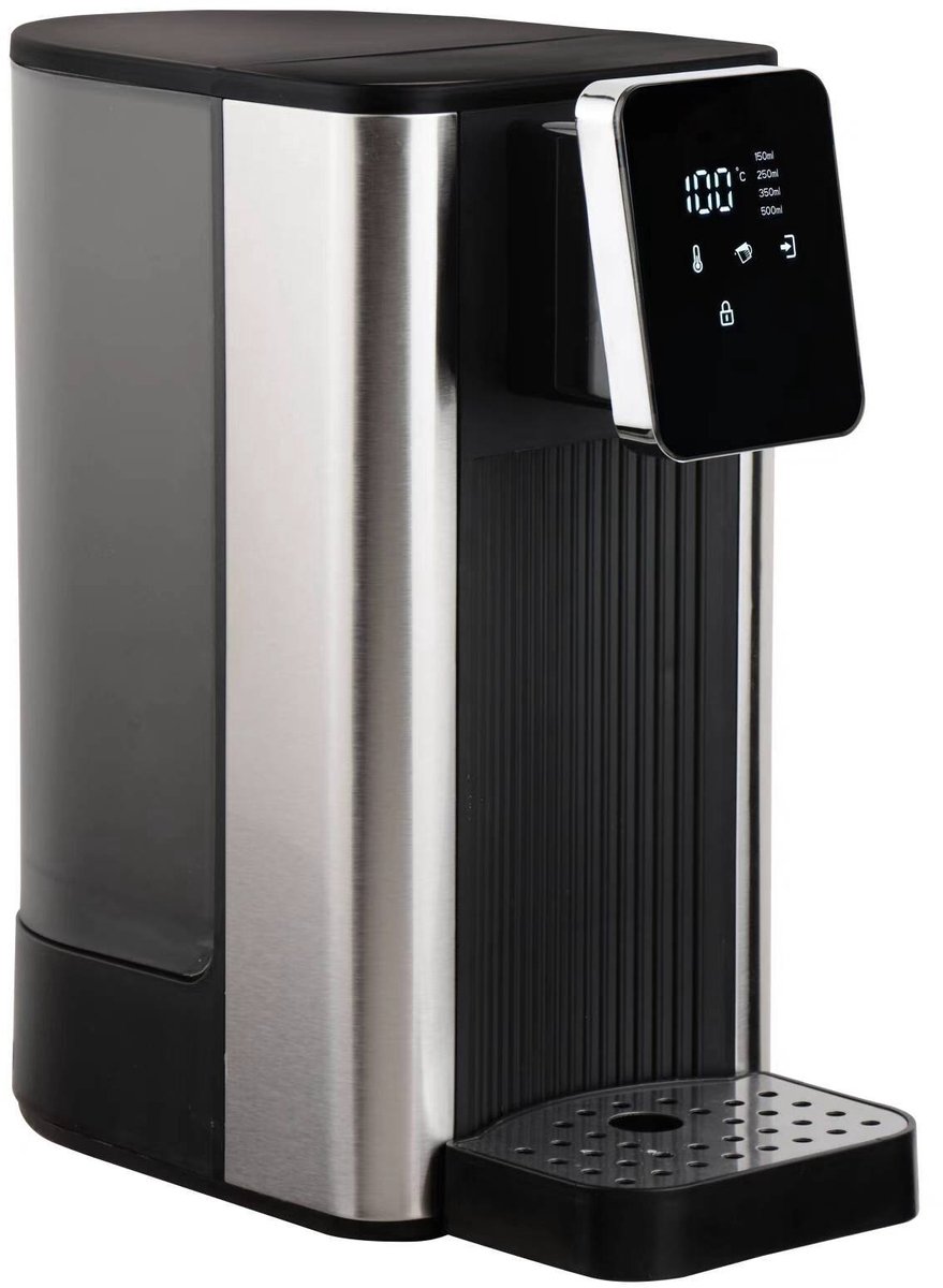 COOK-IT Heetwaterdispenser 3,8L - Instant Heet Water - Digitaal Display - 8 Temperatuurstanden - 4 Volume-instellingen - Met Kinderslot en Ontkalkingsindicator