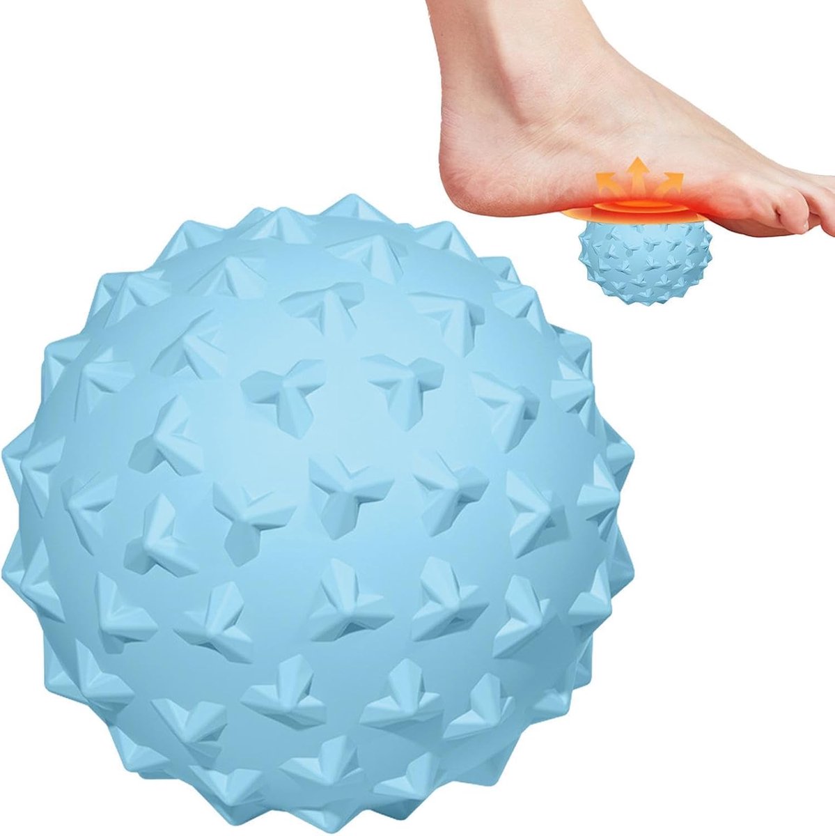 Massagebal - Spierroller - Spierspanning Verlichten - Compact Ontwerp - 45 cm Diameter - Zwart