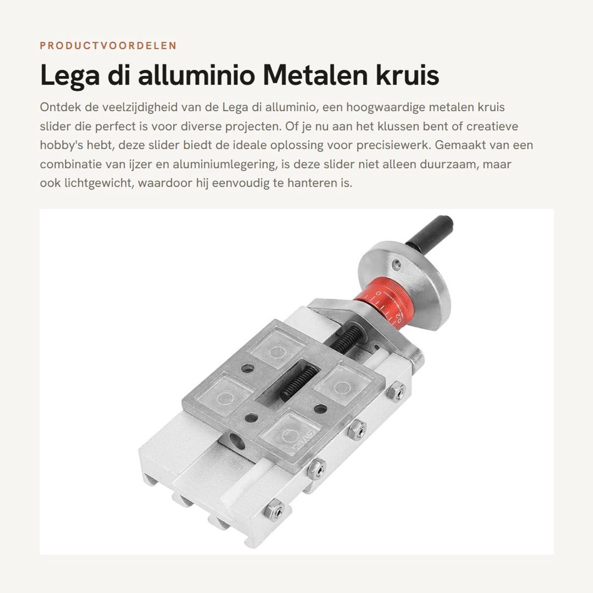 Solidchoice- Glijbaan 32 mm - Metalen Glijbaan - Duurzaam IJzer/Aluminium - Compacte Glijbaan - Lichtgewicht 292g - Ideaal voor Buiten - Glijmechanisme