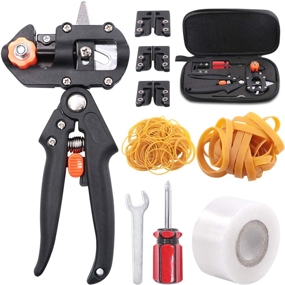 Solidchoice - Professionele Tuin Snoeischaar Kit met Enten Tape en Rubber Bands