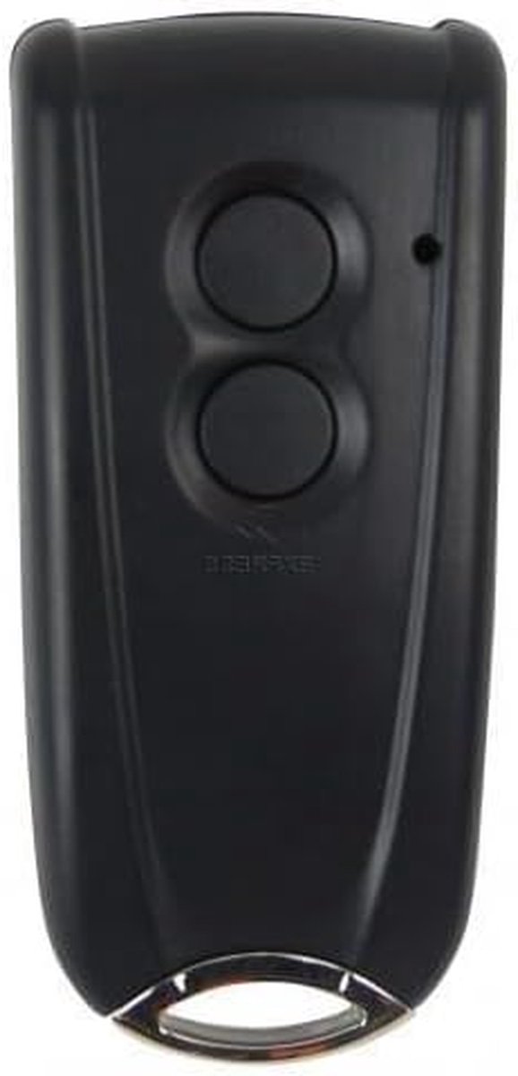Poort Afstandsbediening - Handzender - Garagedeur Openen - Eenvoudig Programmeren - 64 x 25 mm - Zwart