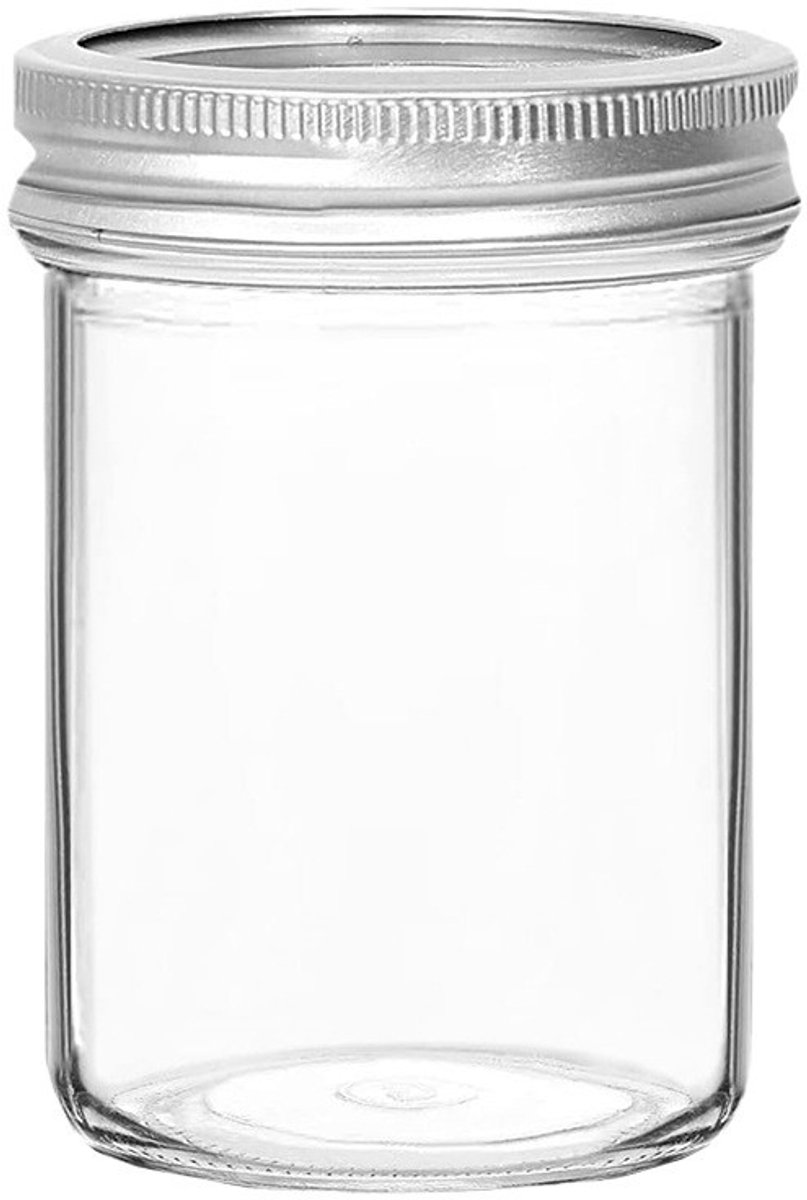 200 ml Diepvriesbestendig Koffieglas voor Dirty Coffee & IJskoffie-Met Schroefdeksel - Café Kwaliteit Thuis - Voedselveilig Glas（1 Stuks）