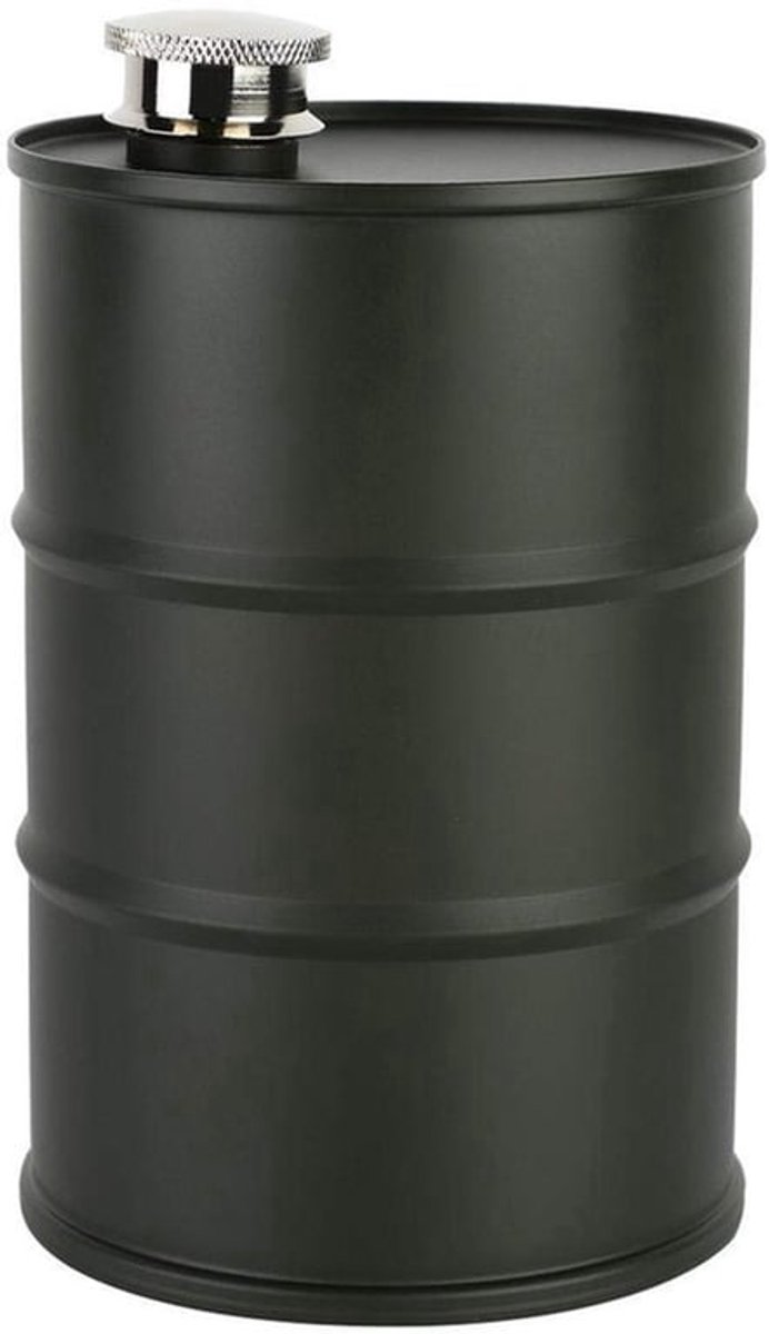 700ml Draagbare RVS Bier Keg - Groene Fles met Deksel