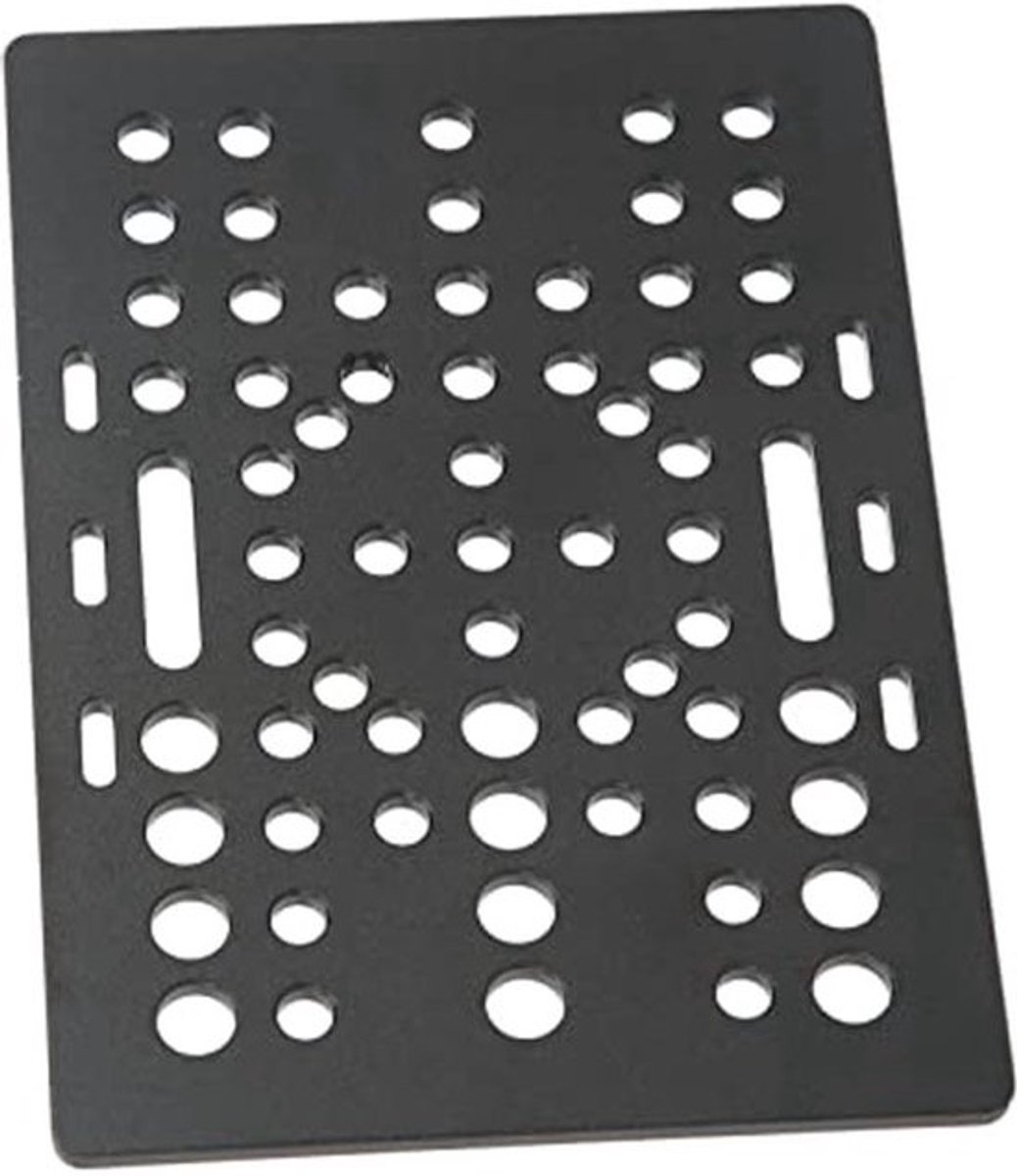 Aluminium Gantry Bord Model Universeel - Zwart Geanodiseerd - Voor 3D Printer Accessoires