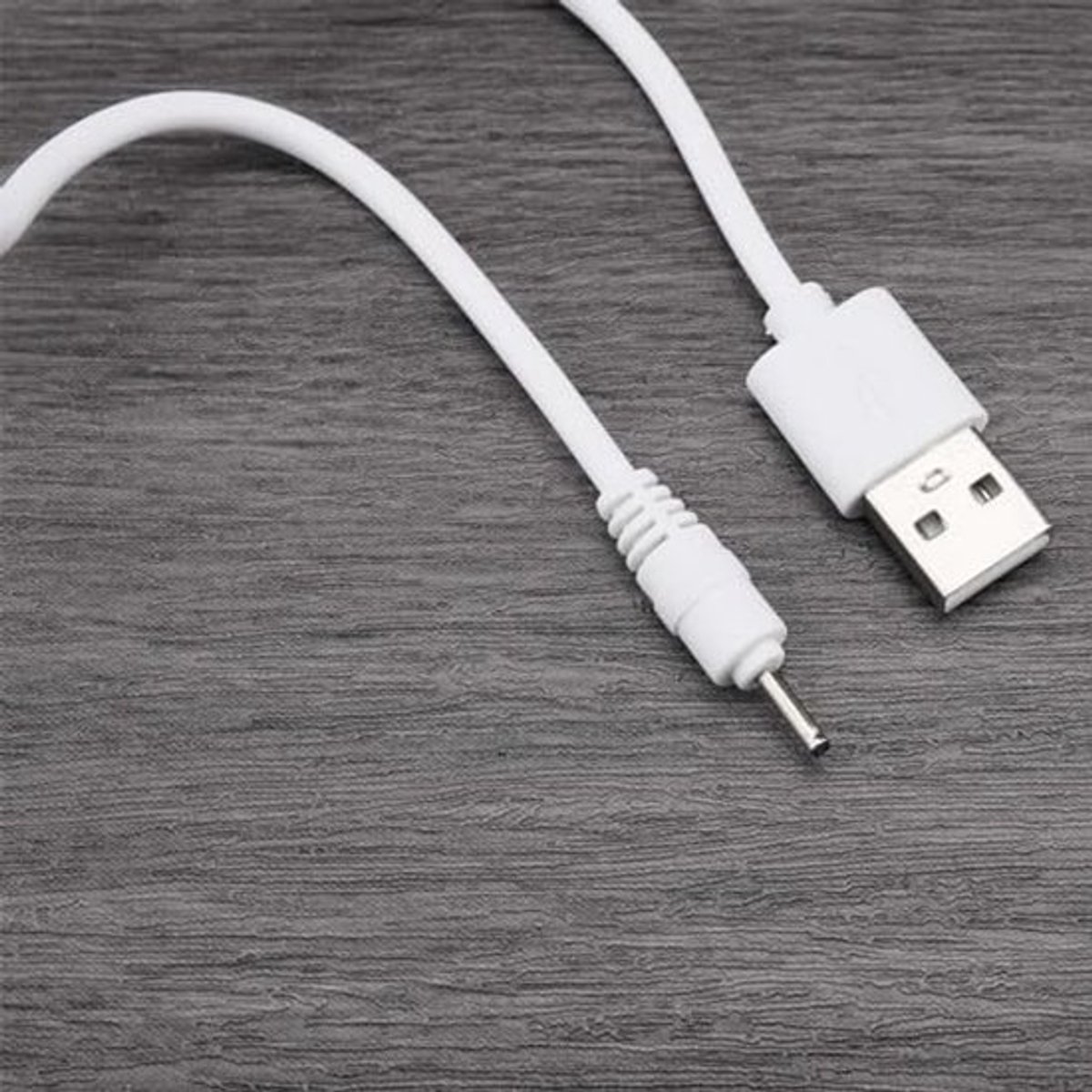 2 stuks USB DC Oplaadkabel Compatibel met Huion P80/GT-P80/PF150/Q11K V1/UGEE M708/2150 Tekentablet Pen DC 2mm Apparaat Oplaadkabel Wit 1M