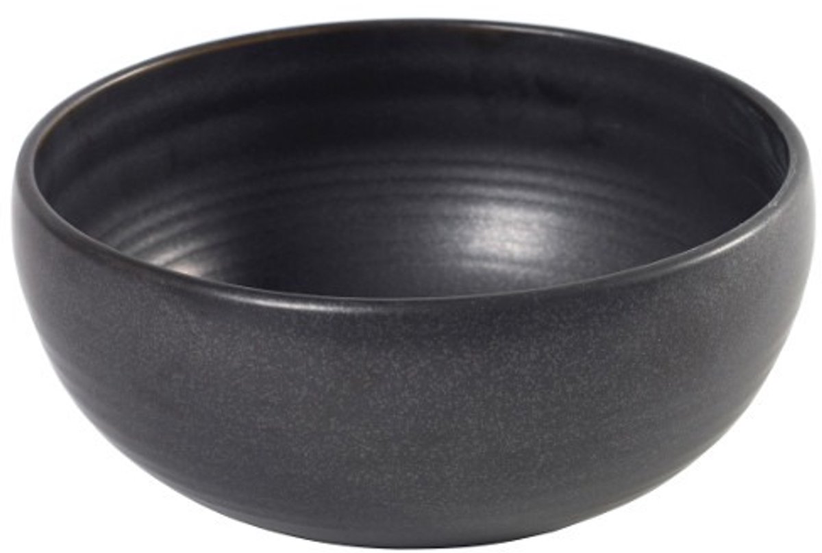 Serax Pure by Pascale Naessens Kom- Medium - Ø17.5 x H8 cm - Zwart - 1 stuk