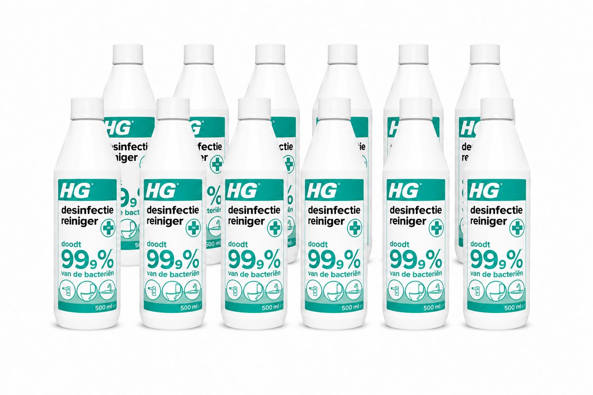 HG desinfectiereiniger (500 ml) - 12 stuks