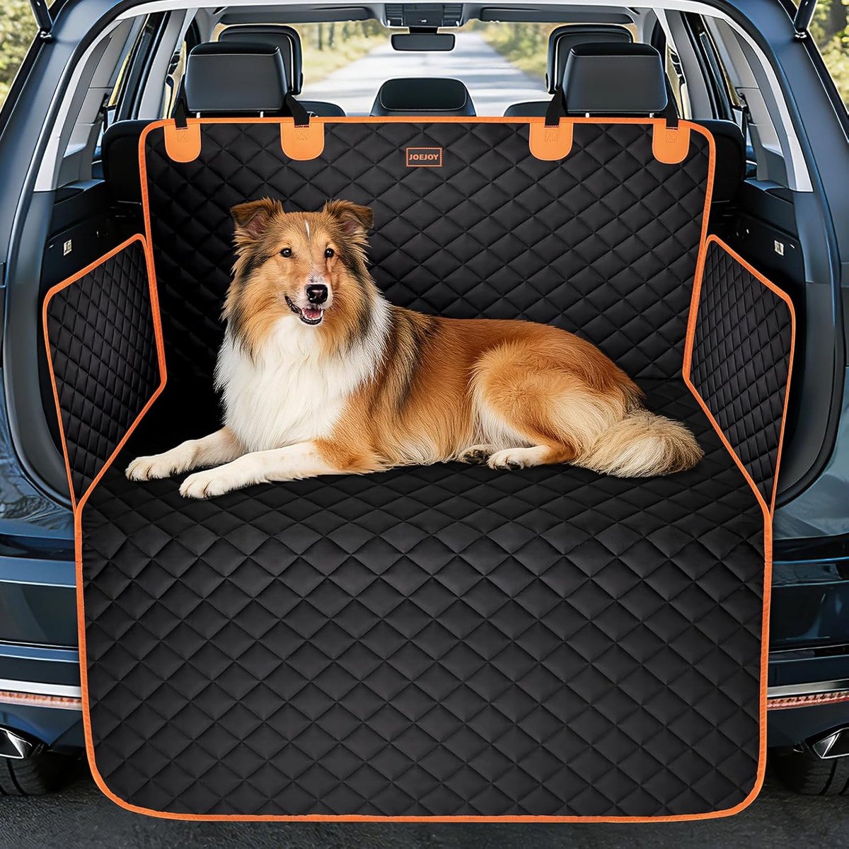 SnelShoppen - Universele Honden Kofferbakmat met Zijkant en Bumper Bescherming | Waterdichte, Krastbestendige & Antislip Kofferbakbeschermer voor Auto