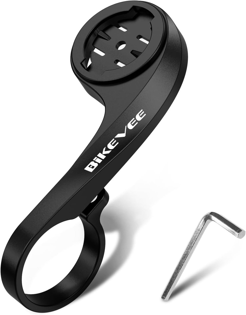 SnelShoppen - GPS Bike Computer Mount Adapter voor 25.4mm/31.8mm Stuur - Universele Fietscomputerhouder met Robuust Sluitsysteem voor Verbeterde Veili