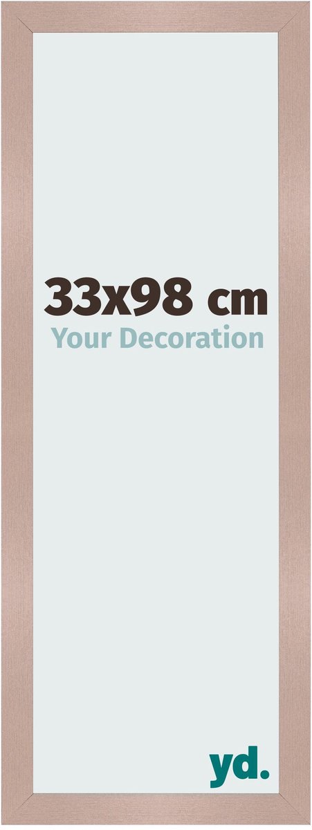 Your Decoration - Fotolijst 33x98 cm - MDF - Oudroze - Bologna