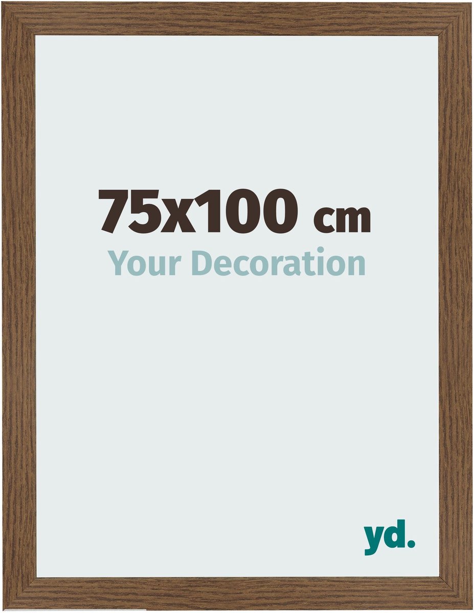 Your Decoration - Fotolijst 75x100 cm - MDF - Eiken Rustiek - Bologna