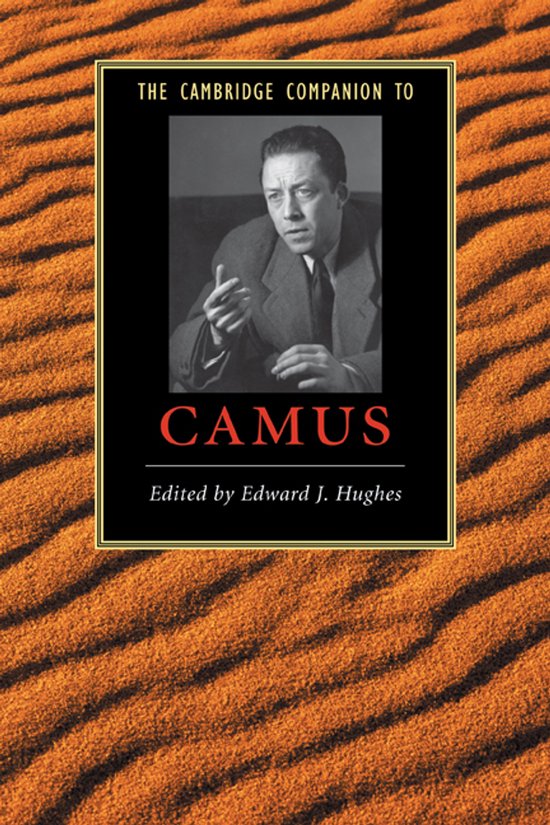 The Cambridge Companion To Camus - cover
