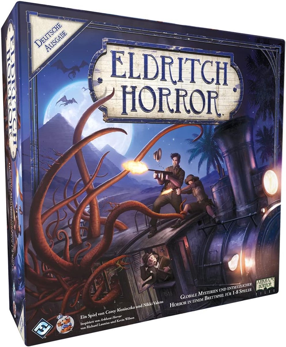 SnelShoppen - Strategisch Bordspel voor 1-8 Spelers - Eldritch Horror - Expert Game - 120+ Minuten Speelplezier - Voor 14 Jaar en Oudere - Hoogwaardig