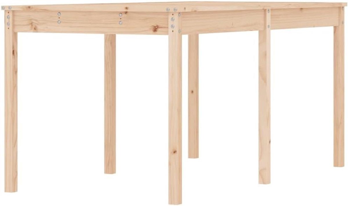 Klassieke tuintafel - Houten buitenmeubel - Genieten van buiten - Massief grenenhout - 1595 x 825 cm - Natuurlijk hout