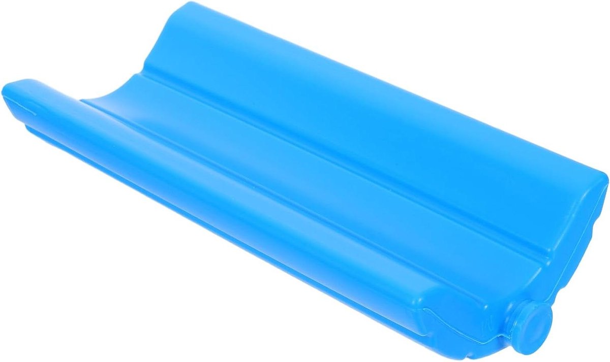 Herbruikbare Koelelementen - Koelblokken Lunchbox - Voedsel Vers Houden - Lekvrije Isolatie - 17.60X8.00X2.00CM - Blauw